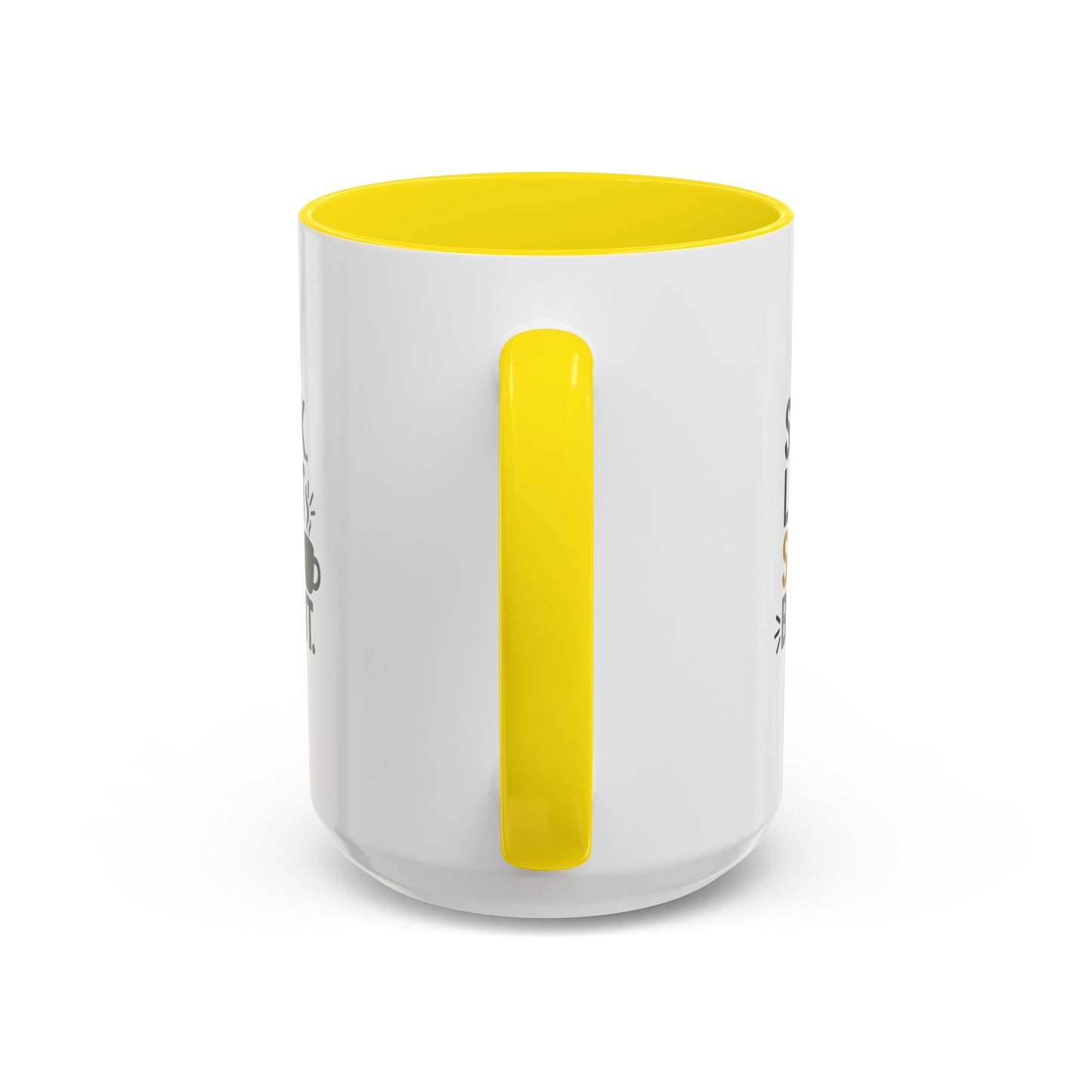 Accent Coffee Mug: Speak Light Sip Bright, Motivational Drinkware, Gift for Coffee Lovers, Inspirational Mug, Home and Office Decor