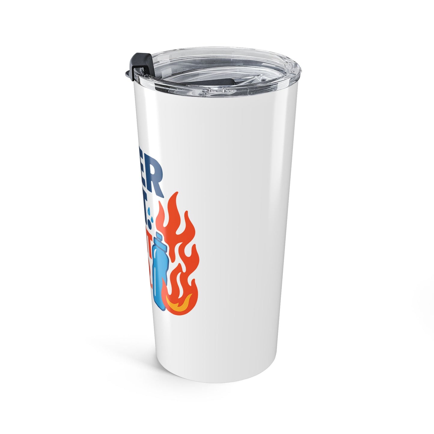 Water First, Repent Later Tumbler 20oz, Travel Mug, Insulated Water Bottle, Fitness Gift, Outdoor Adventure Cup, Hydration Reminder