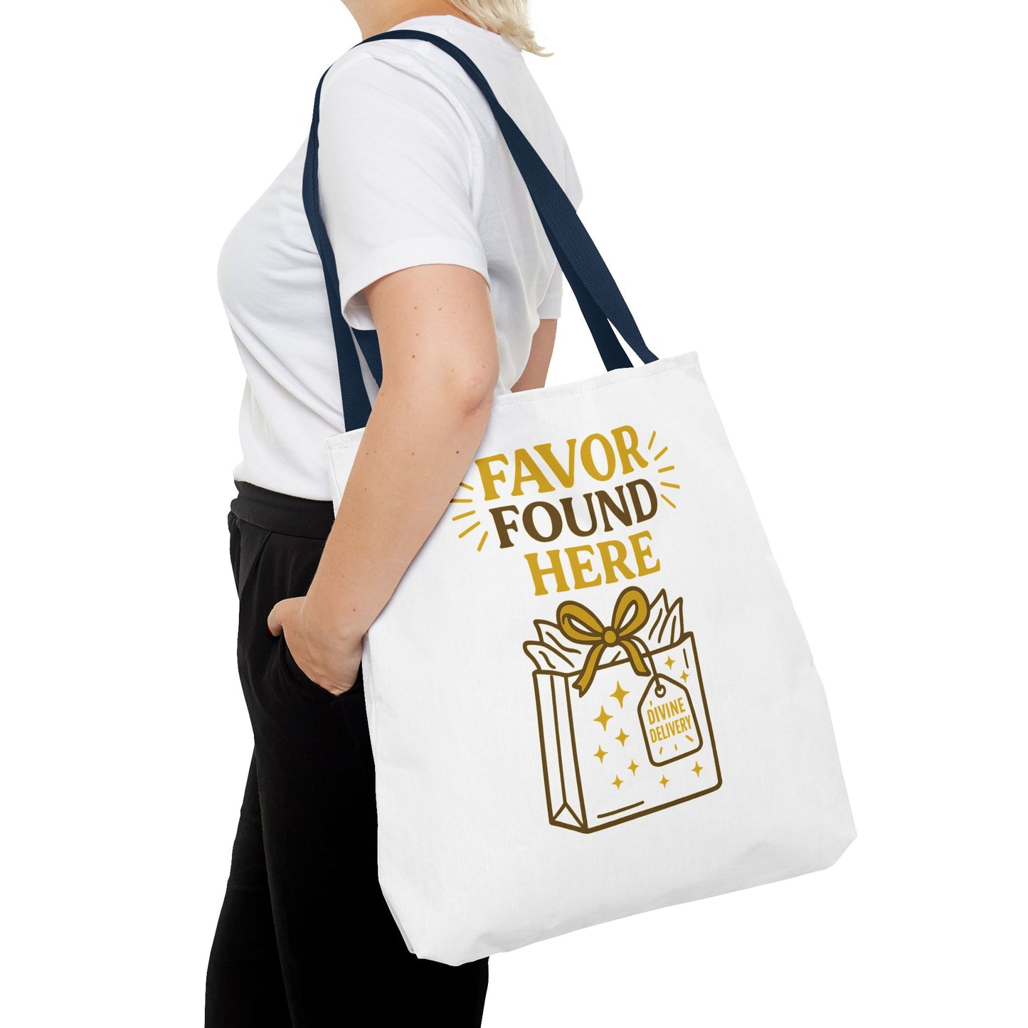 Favor Found Here Tote Bag - Perfect Gift for Celebrations, Party Favors, Birthday, Bridal Shower, Eco-Friendly