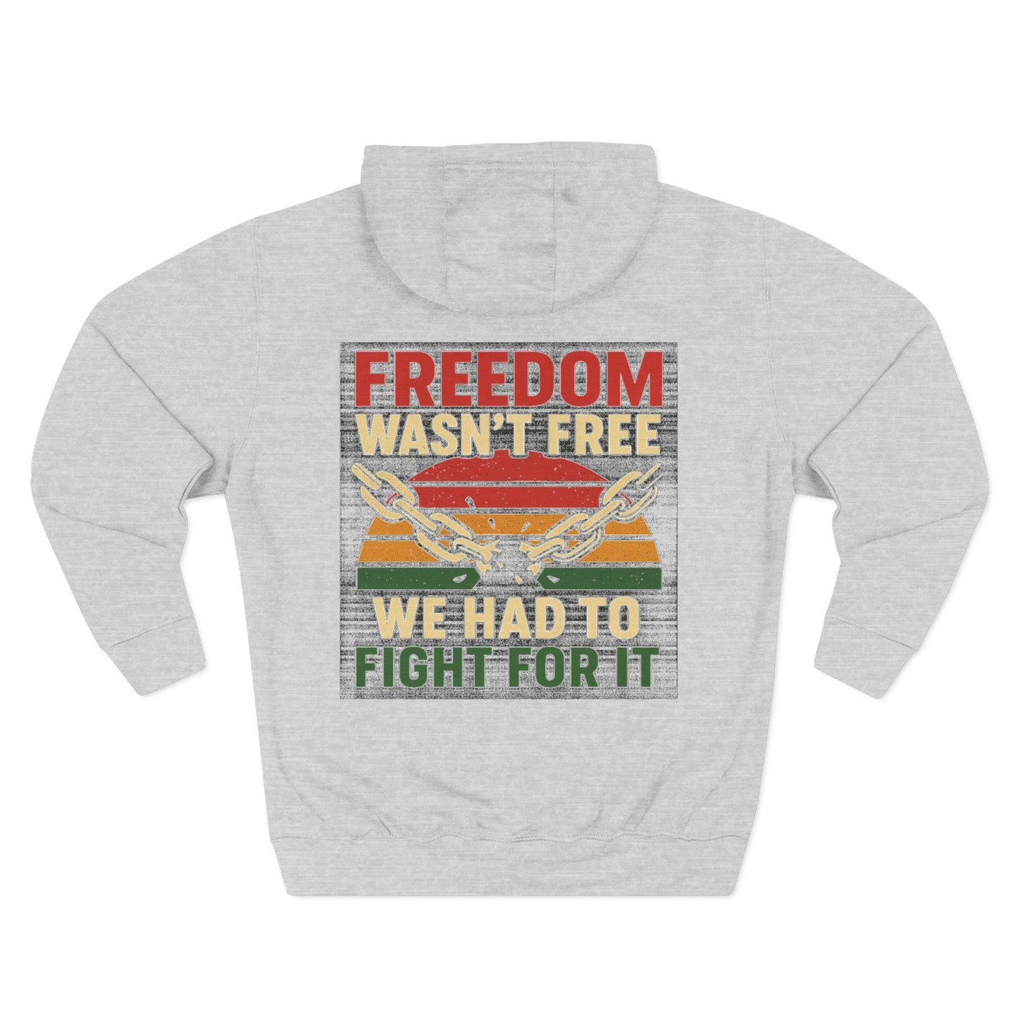 Freedom Fight Social Justice Fleece Hoodie