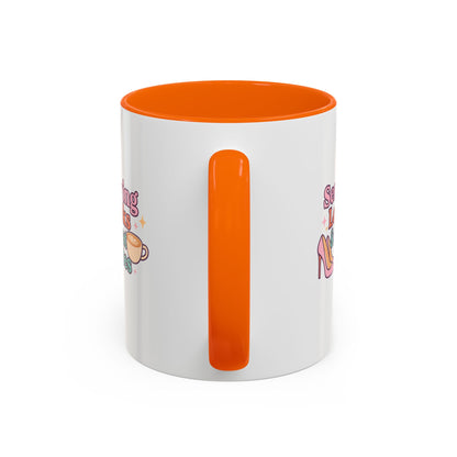 Chic Coffee Mug: Serving Looks & Lattes | Trendy Gift for Coffee Lovers, Fashion Enthusiasts, Housewarming, Birthdays, Mom's Day