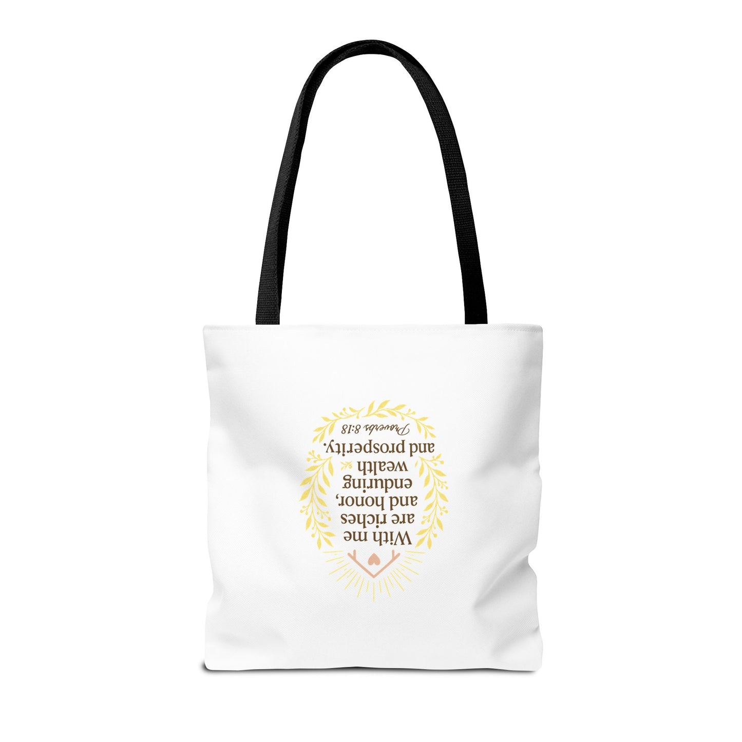 Prosperity Bible Verse Tote Bag