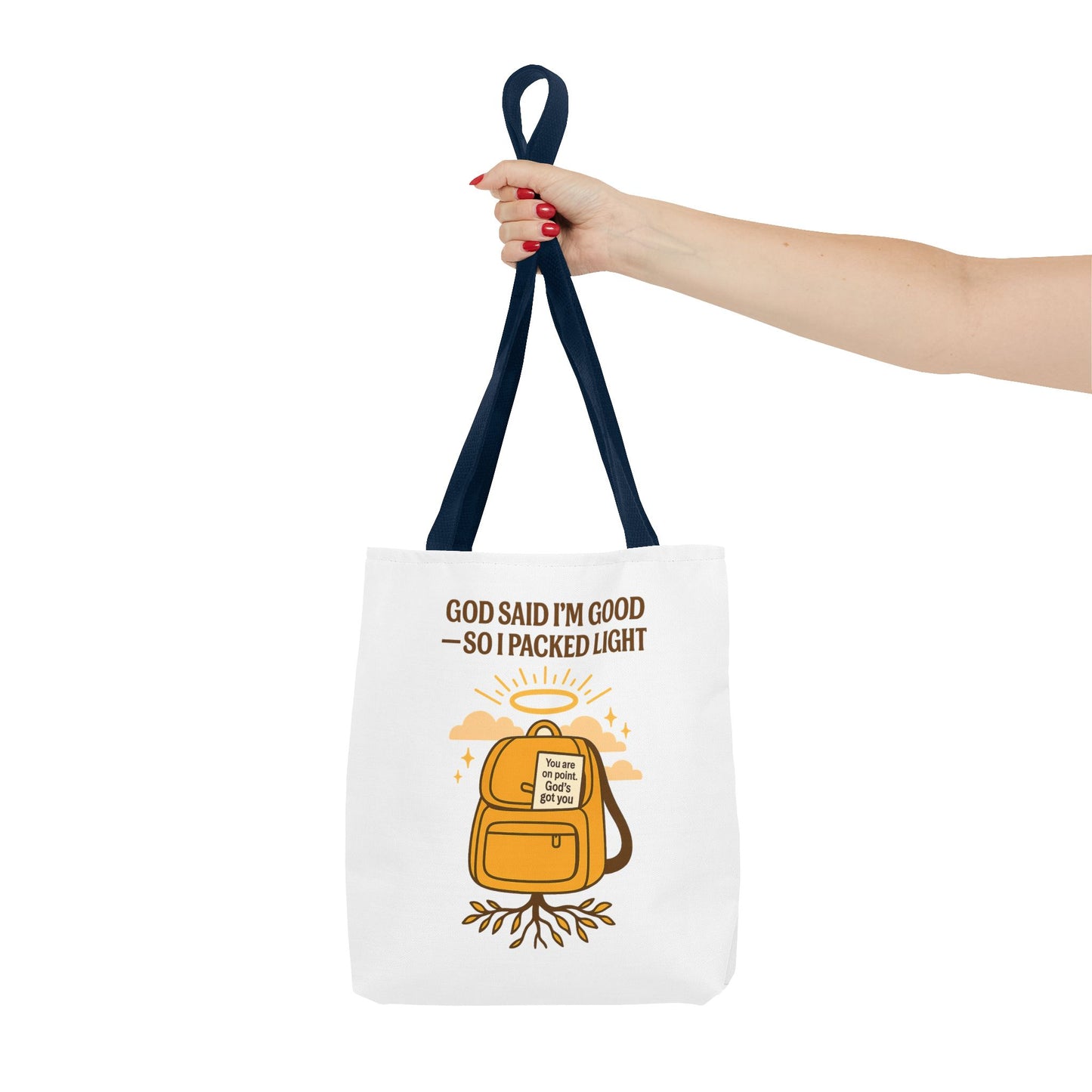 Spiritual Motivational Tote Bag