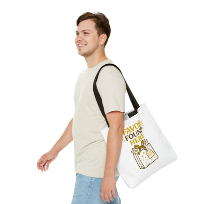 Favor Found Here Tote Bag - Perfect Gift for Celebrations, Party Favors, Birthday, Bridal Shower, Eco-Friendly