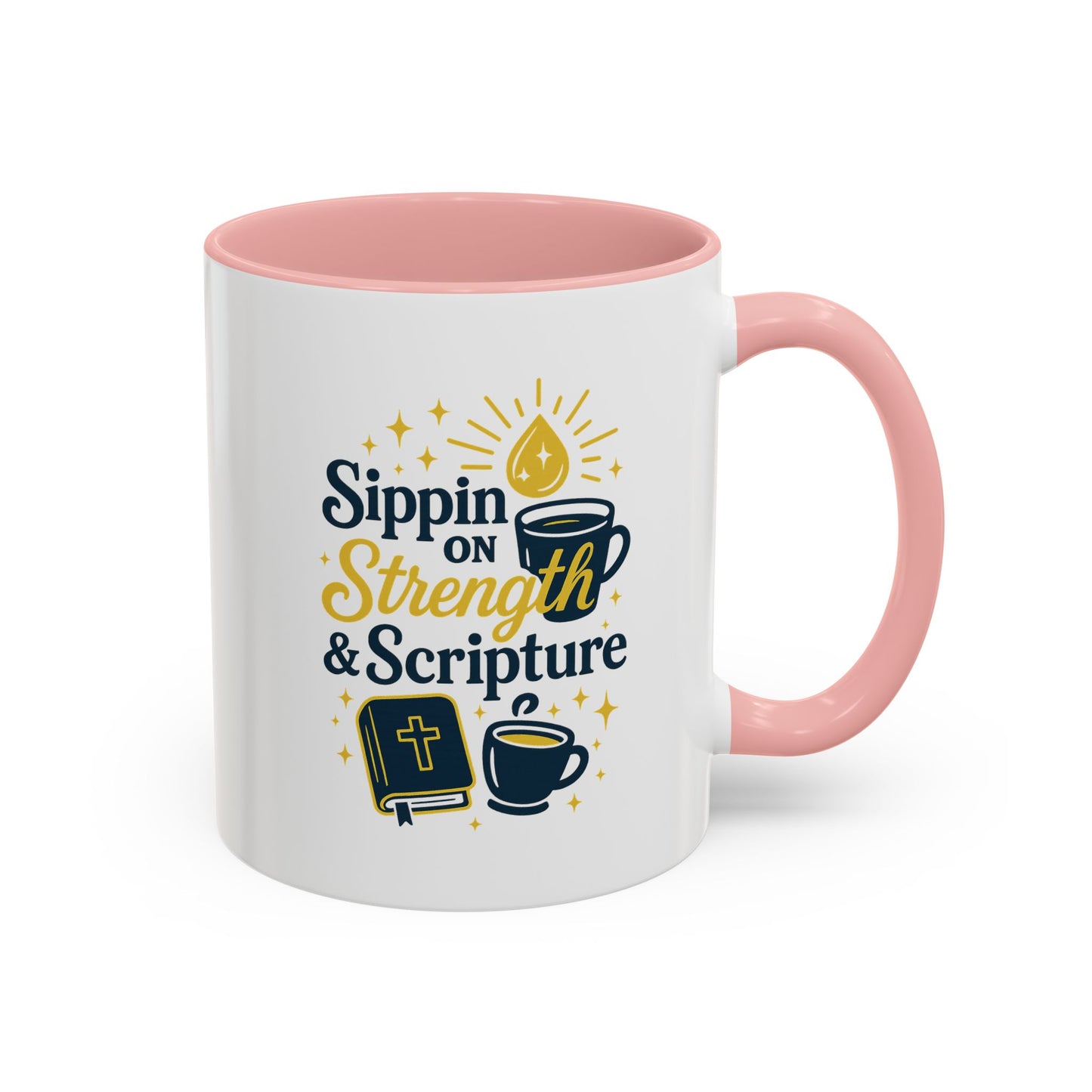 Inspirational Coffee Mug for Faith and Motivation, Perfect Gift for Christians, Scripture Quotes Mug, Cozy Beverage Companion, [...]