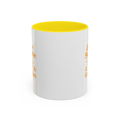 Sippin' on Sunshine Coffee Mug, Positive Vibes Mug, Gift for Coffee Lovers, Inspirational Mug, Housewarming Gift, Fun Drinkware