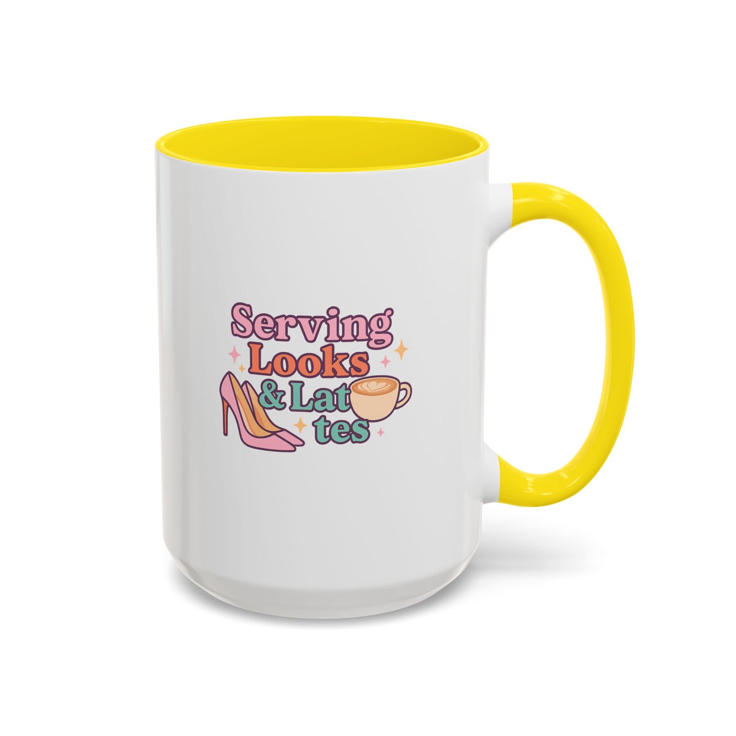 Chic Coffee Mug: Serving Looks & Lattes | Trendy Gift for Coffee Lovers, Fashion Enthusiasts, Housewarming, Birthdays, Mom's Day