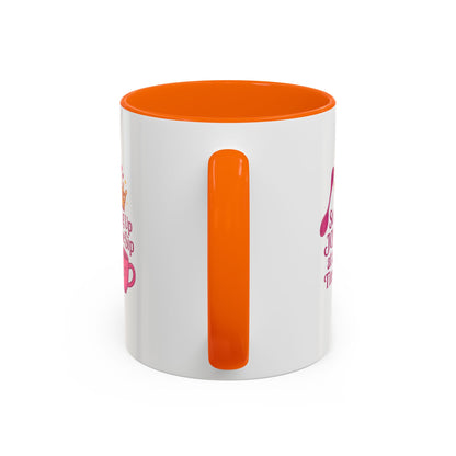 Joyful Crown Accent Coffee Mug | Perfect for Birthdays, Gifts, Home Decor, Coffee Lovers, Daily Motivation