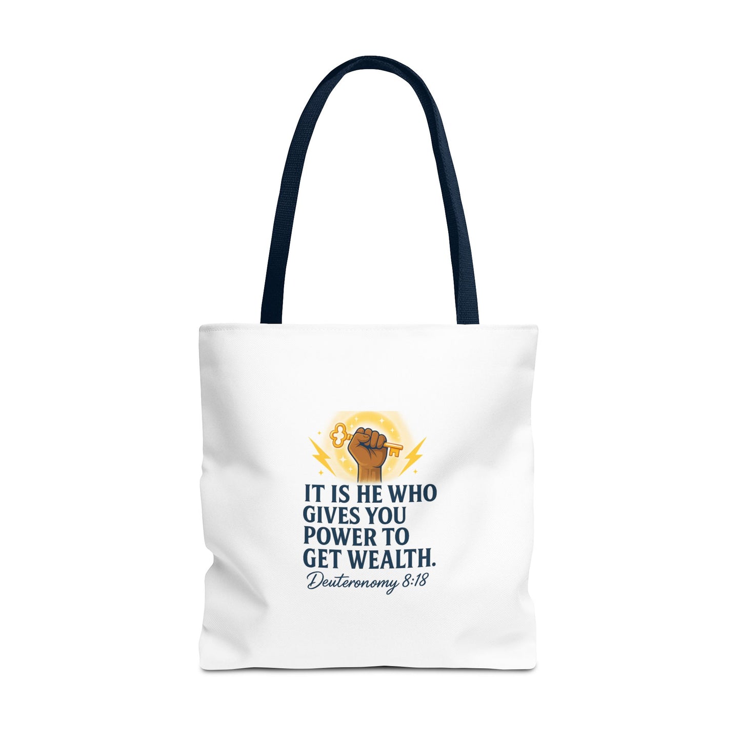 Affirmation Art Bible Verse Tote Bag