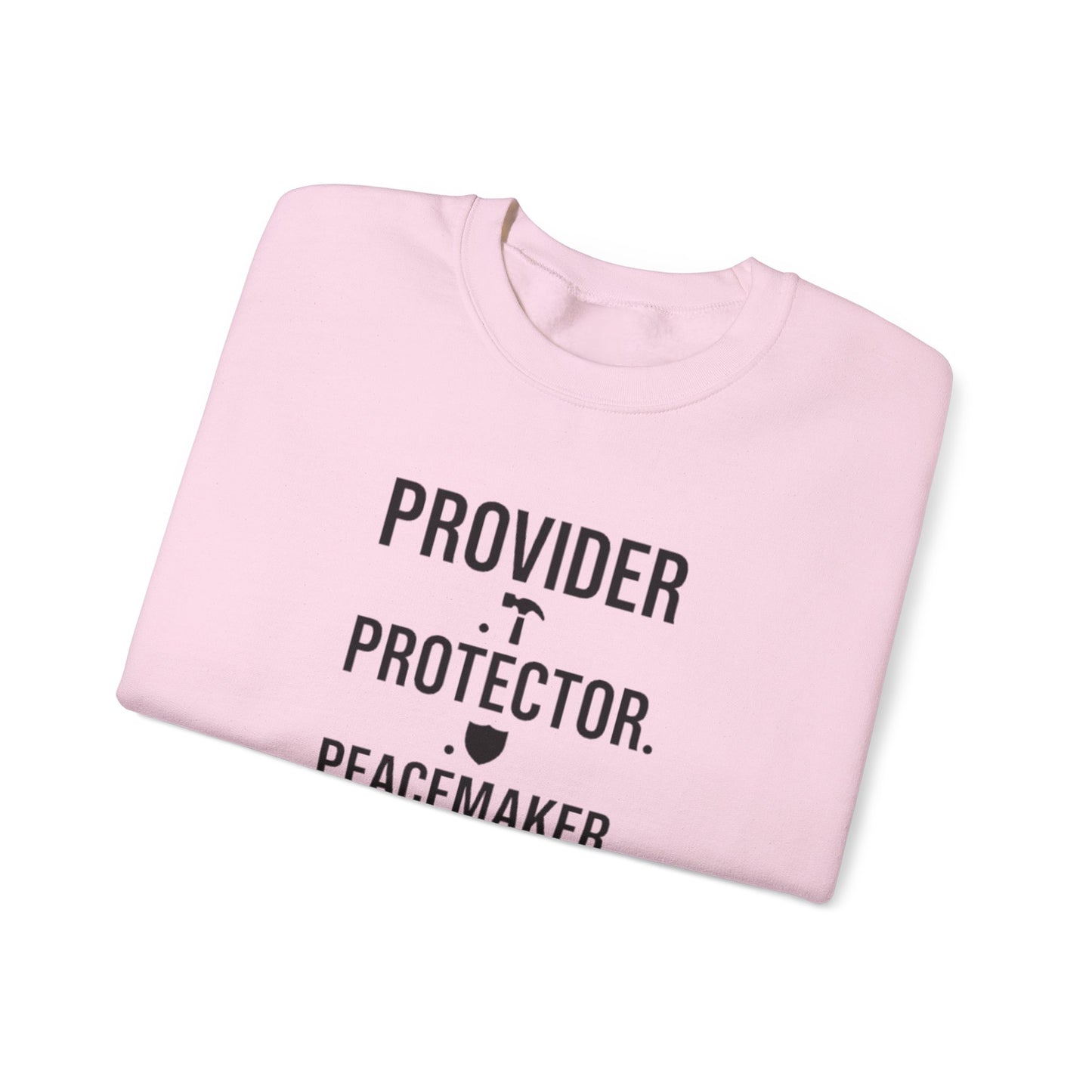 Provider Protector Peacemaker Sweatshirt – Inspirational Crewneck