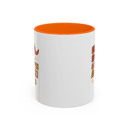 Funny Coffee Mug: "Hot, Spicy, & Now I'm Awake!" - Perfect Gift for Coffee Lovers, Mugs for Friends, Humorous Kitchen Decor, Novelty Mug