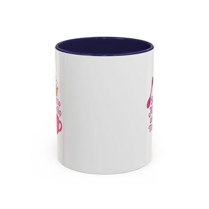 Joyful Crown Accent Coffee Mug | Perfect for Birthdays, Gifts, Home Decor, Coffee Lovers, Daily Motivation