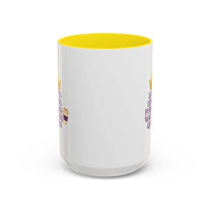 Latte-Loving Queen Coffee Mug - Perfect for Coffee Lovers, Birthday Gift, Personalized Kitchen Decor, Mother's Day Gift, Fun Office Mug