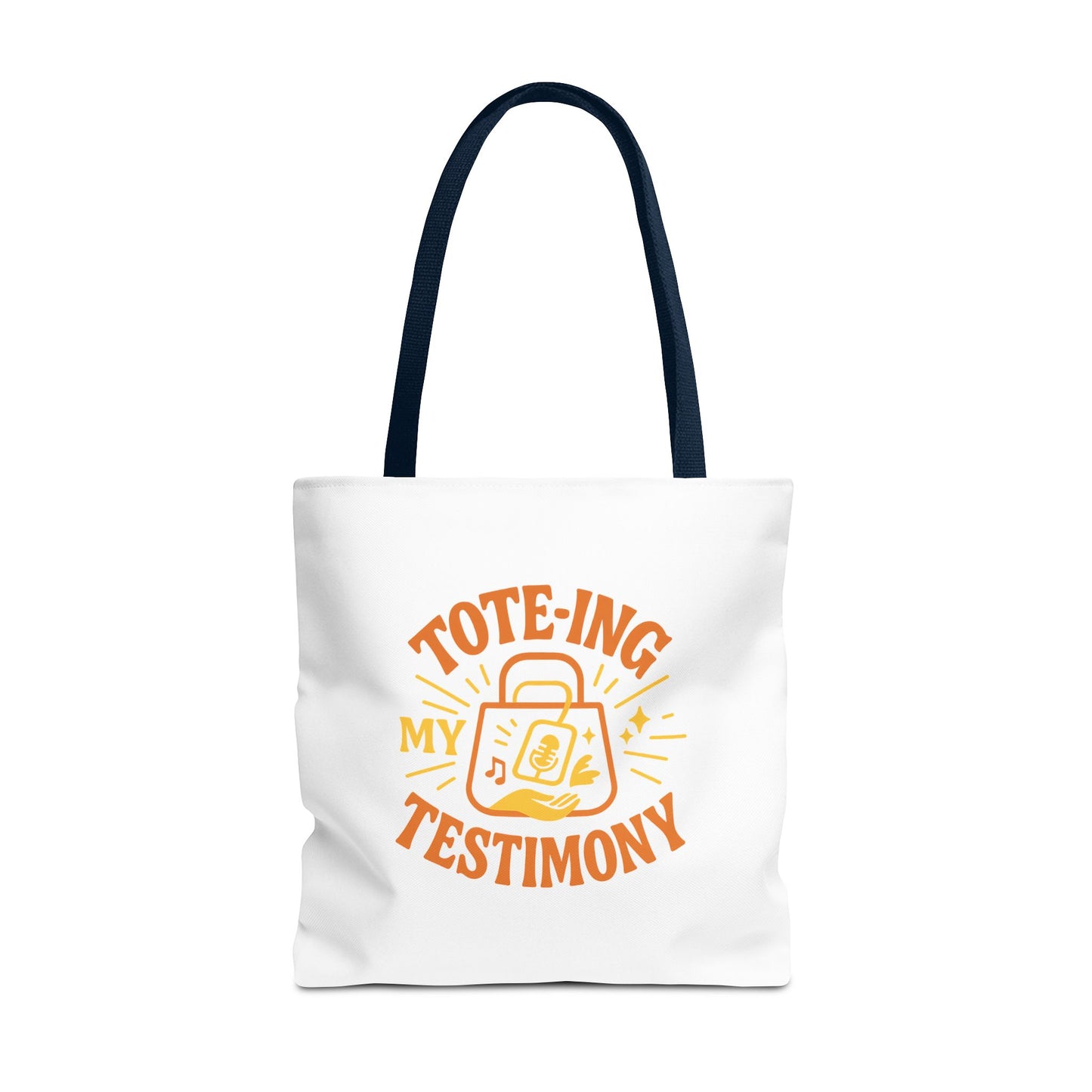 My Testimony Inspirational Tote Bag