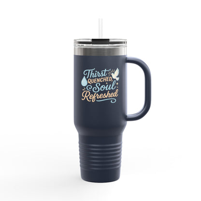 Thirst Quencher Insulated Travel Mug - 40oz, Perfect for On-the-Go Hydration, Great Gift for Coffee Lovers, Road Trips, Outdoor [...]