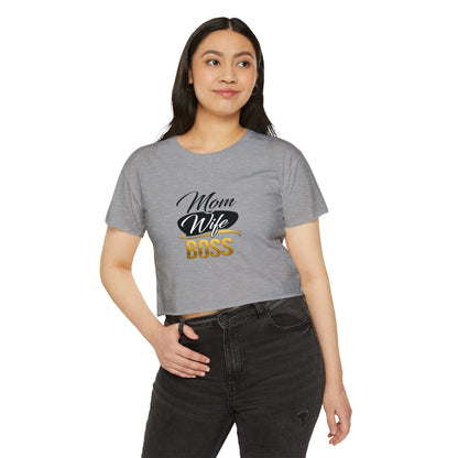 Mom Wife Boss Unisex Tee