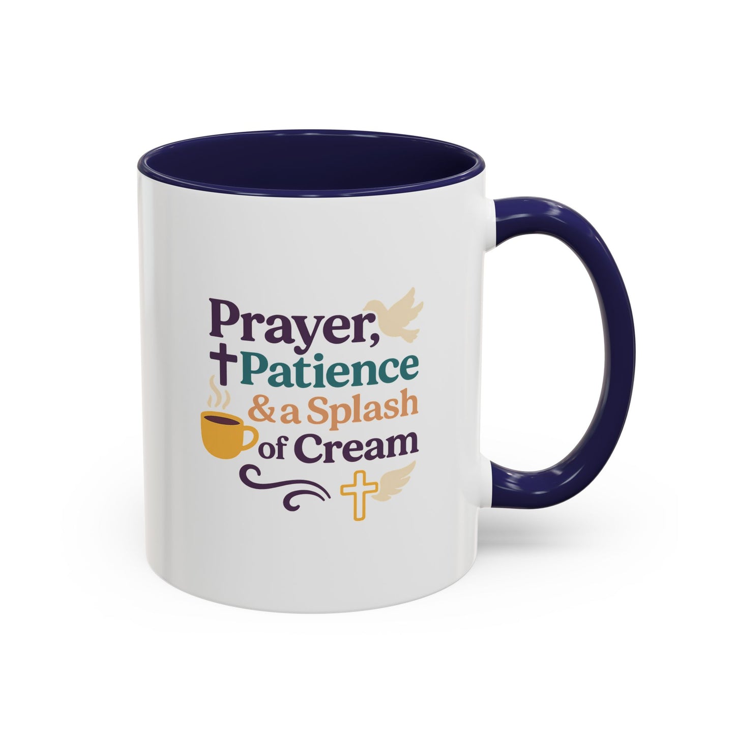 Faith-Inspired Coffee Mug - Perfect Gift for Friends and Family, Prayer Mug, Inspirational Drinkware, Christian Gift, Cute Desk Accessory