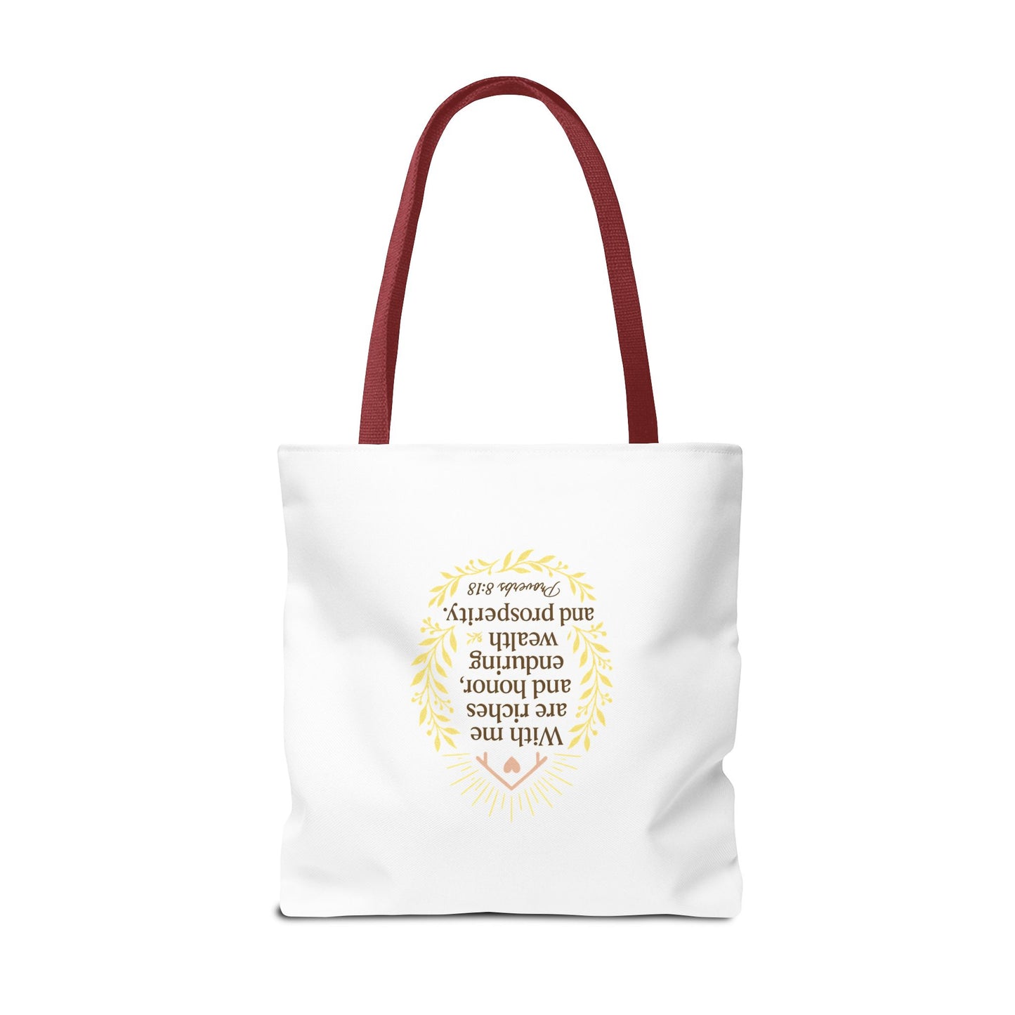 Prosperity Bible Verse Tote Bag