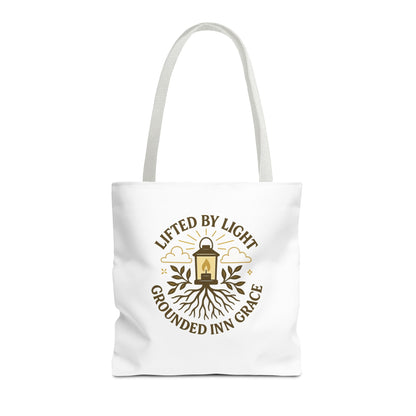 Grounded by Grace Tote Bag, Inspirational Gift, Eco-Friendly Shopping Tote, Spiritual Tote, Unique Artwork, Motivational Bag, Everyday [...]