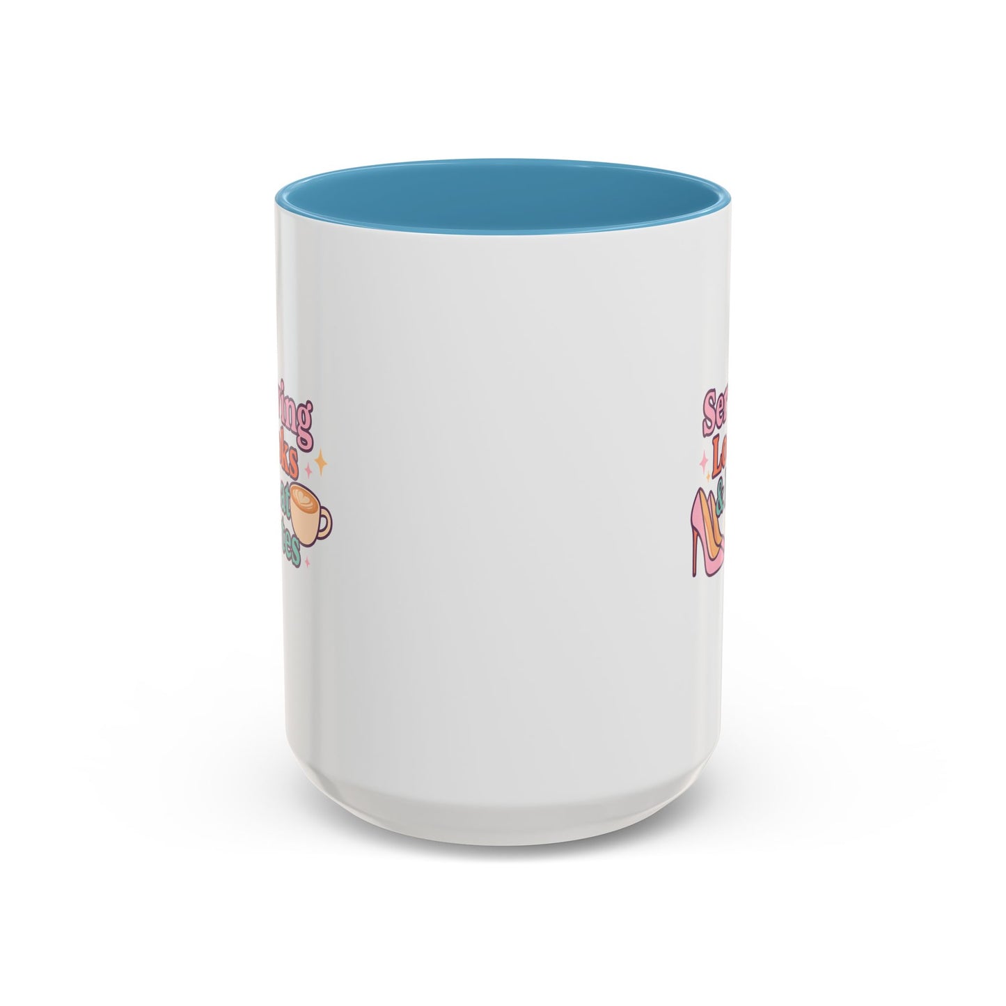 Chic Coffee Mug: Serving Looks & Lattes | Trendy Gift for Coffee Lovers, Fashion Enthusiasts, Housewarming, Birthdays, Mom's Day