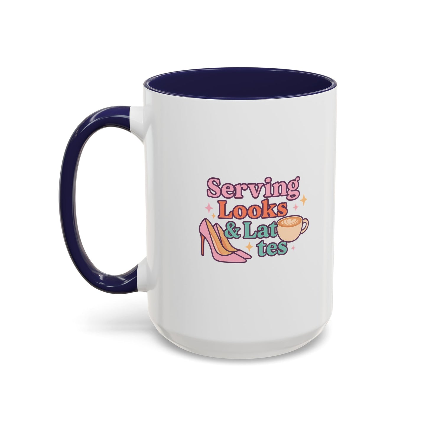 Chic Coffee Mug: Serving Looks & Lattes | Trendy Gift for Coffee Lovers, Fashion Enthusiasts, Housewarming, Birthdays, Mom's Day