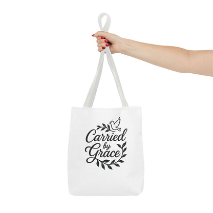 Graceful Carried Tote Bag - Elegant Eco-Friendly Canvas Carryall for Everyday Use, Gifts, Beach, Shopping, or Events
