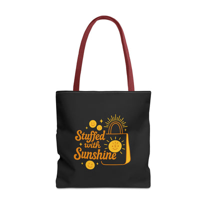 Sunshine Tote Bag Brighten Your Day  Reusable Shopping Bag  Beach Tote  Gift Idea for Friends  Summer Essentials