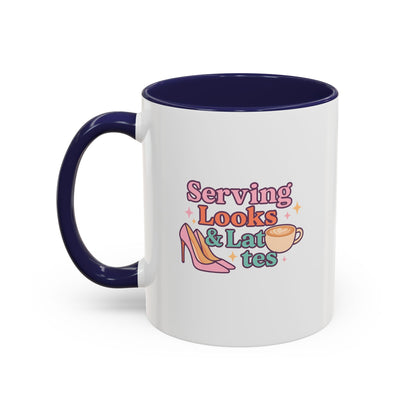 Chic Coffee Mug: Serving Looks & Lattes | Trendy Gift for Coffee Lovers, Fashion Enthusiasts, Housewarming, Birthdays, Mom's Day