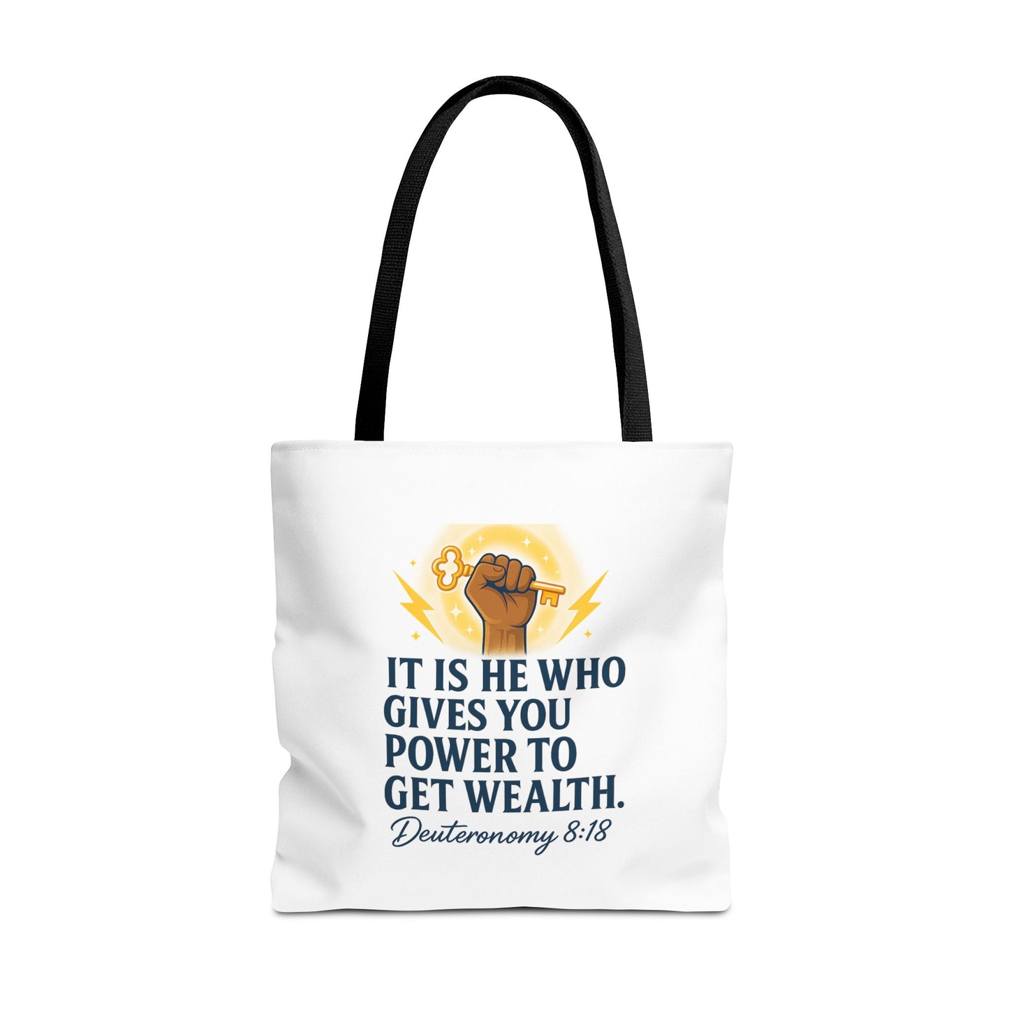 Empowering Inspirational Tote Bag, Motivational Bag, Gifts for Motivated Individuals, Scripture Tote, Versatile Shopping Bag