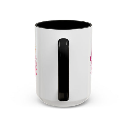 Joyful Accent Coffee Mug - 11/15oz, Colorful Sip Design, Perfect Gift for Coffee Lovers, Birthdays, Holidays, Housewarming