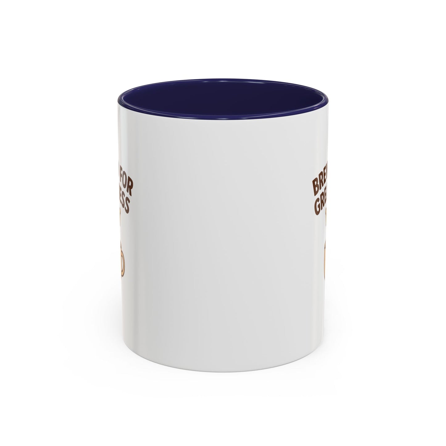 Brewed for Greatness Coffee Mug | Fun Drinking Mug, Gift for Coffee Lovers, Motivational Mug, Accent Mug for Home or Office
