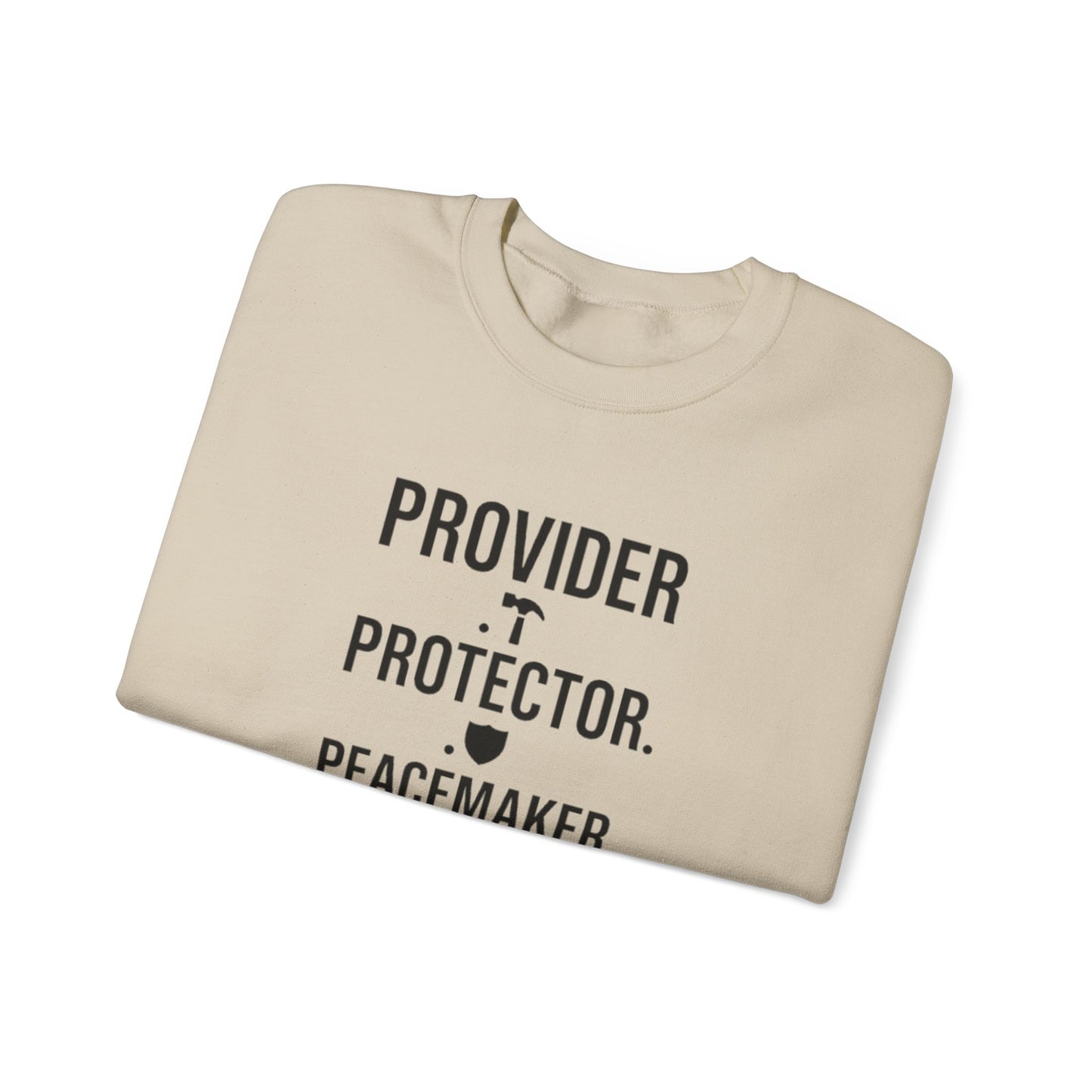 Provider Protector Peacemaker Sweatshirt – Inspirational Crewneck