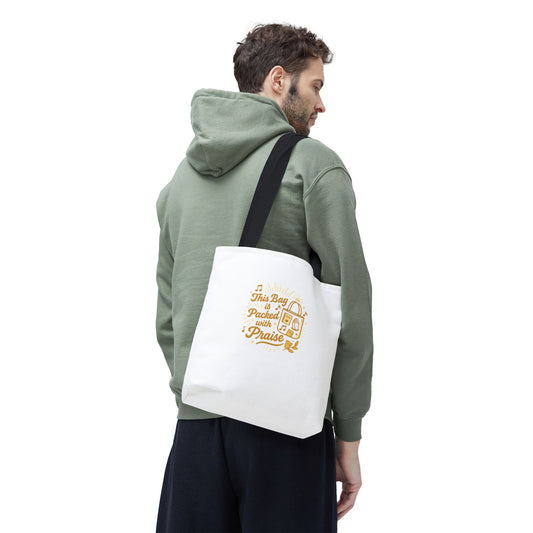Praise Tote Bag - Perfect Gift for Music Lovers, Everyday Use, Beach Bag, Grocery Shopping, Eco-Friendly