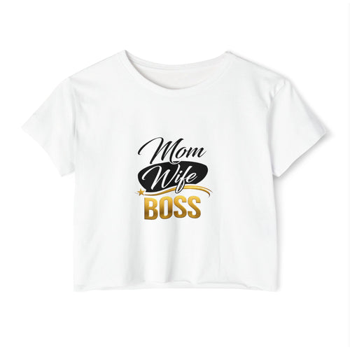 Mom Wife Boss Unisex Tee