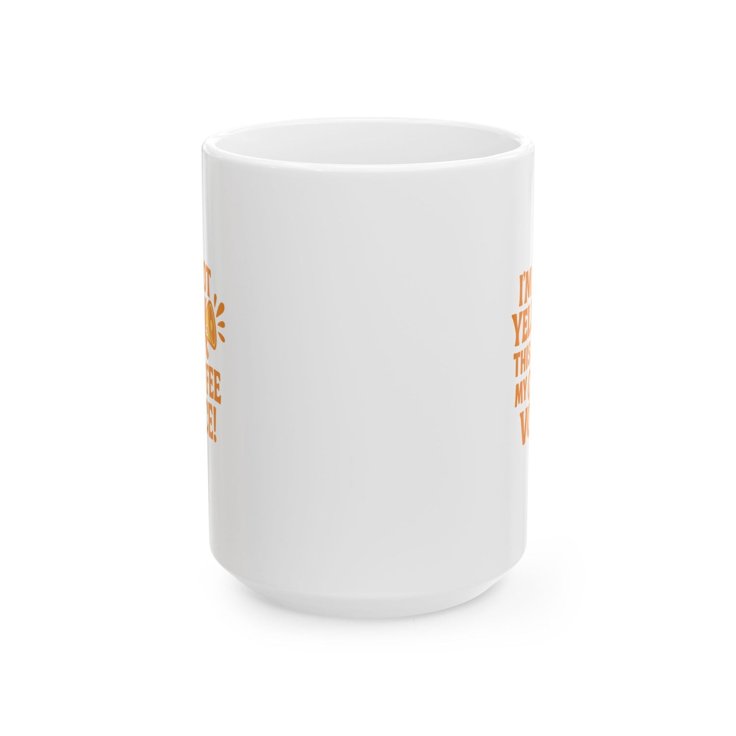 My Sweet Coffee Voice - Bright and Cheerful Ceramic Mug - Perfect Gift for Coffee Lovers, Inspirational Drinkware, Home Decor, Self-Care Essentials, Birthday [...]