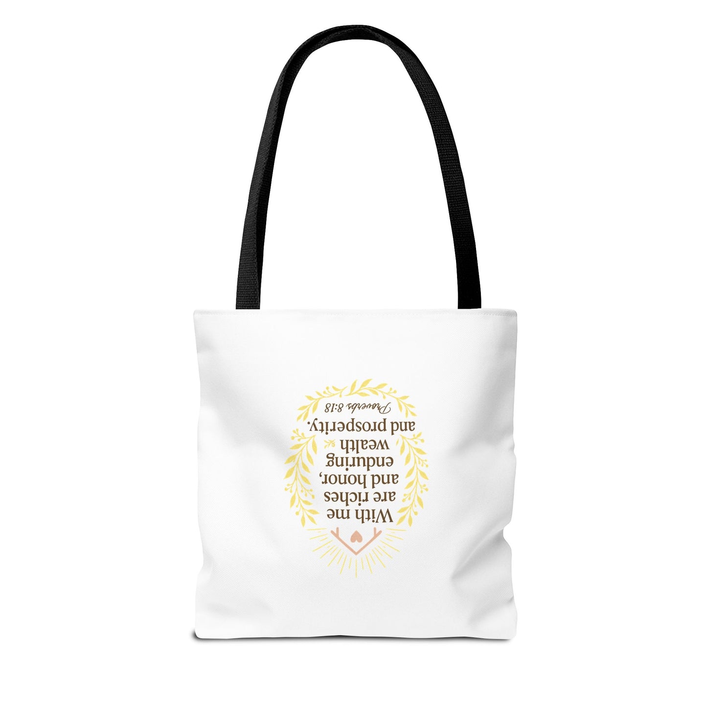 Prosperity Bible Verse Tote Bag