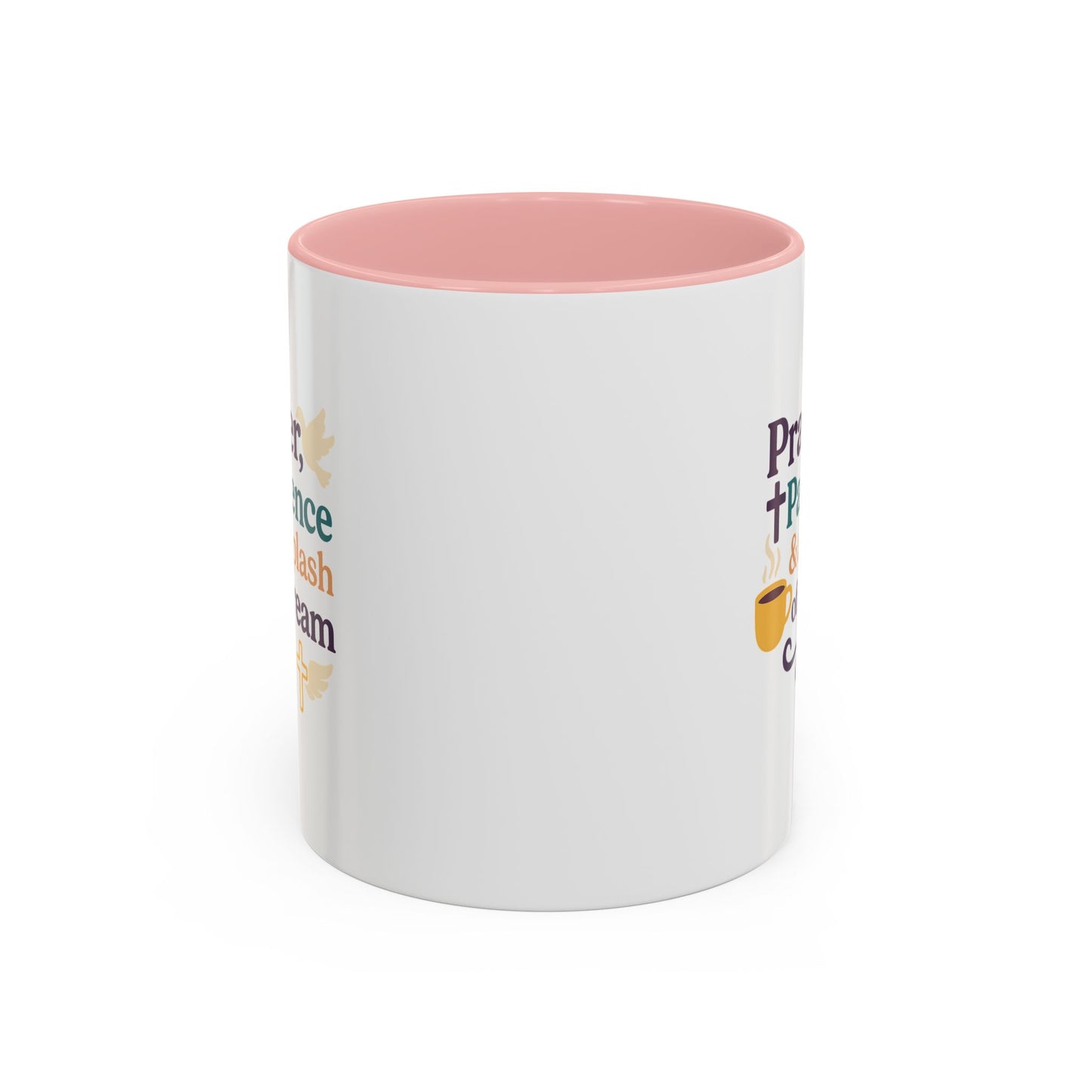 Faith-Inspired Coffee Mug - Perfect Gift for Friends and Family, Prayer Mug, Inspirational Drinkware, Christian Gift, Cute Desk Accessory
