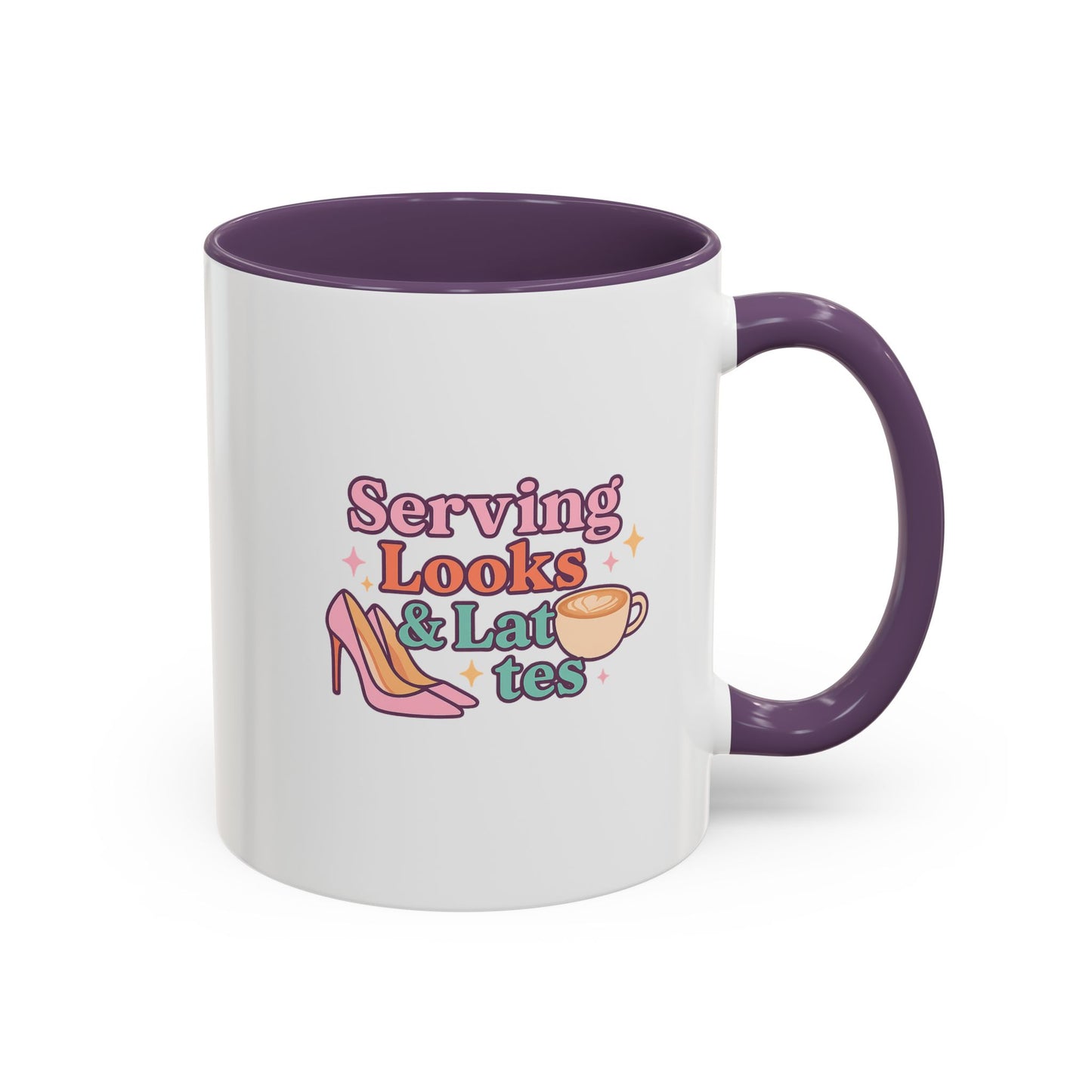 Chic Coffee Mug: Serving Looks & Lattes | Trendy Gift for Coffee Lovers, Fashion Enthusiasts, Housewarming, Birthdays, Mom's Day