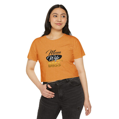 Mom Wife Boss Unisex Tee