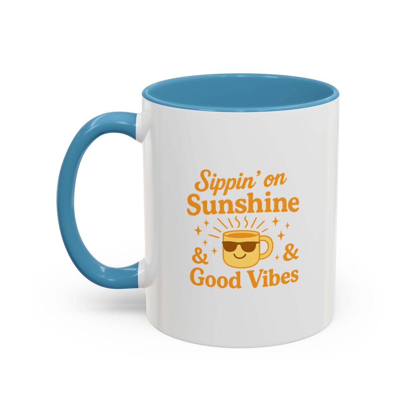 Sipping on Sunshine Coffee Mug - Brighten Your Morning Routine
