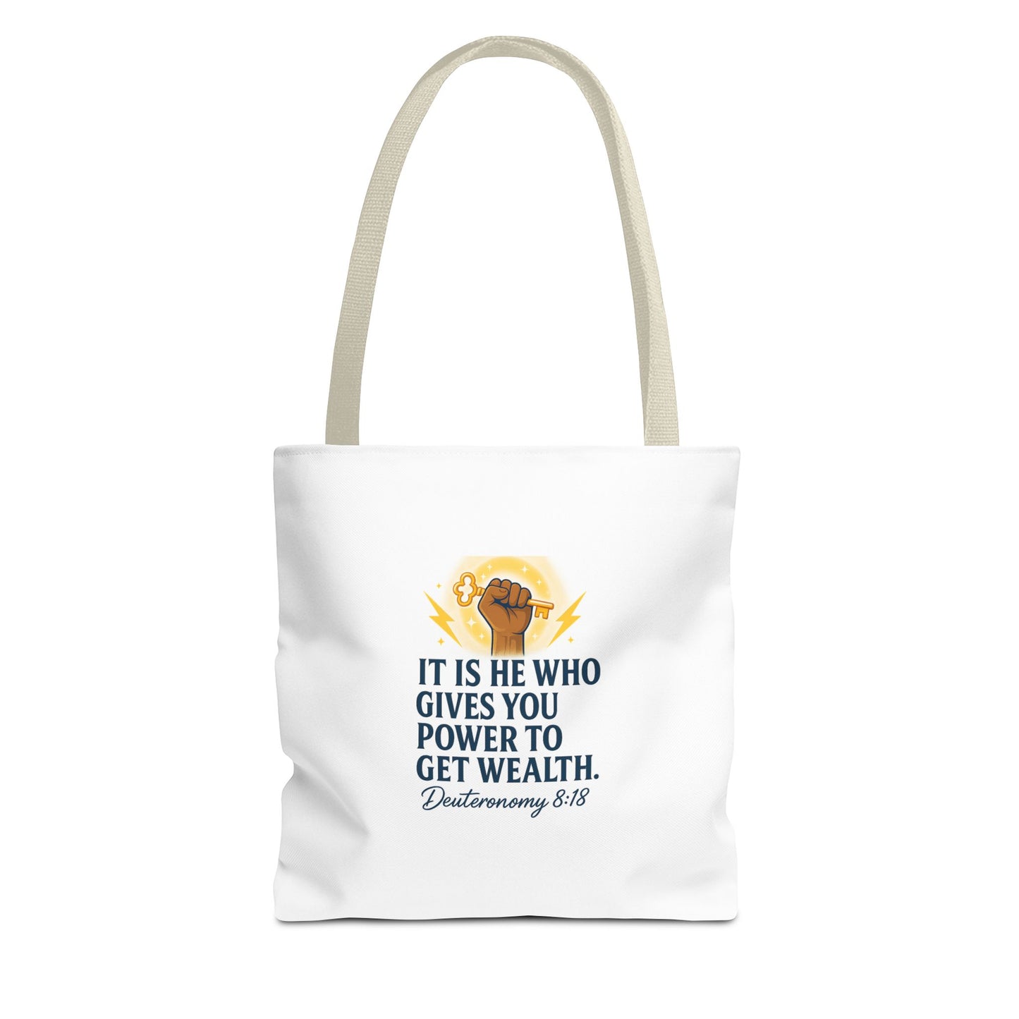 Affirmation Art Bible Verse Tote Bag