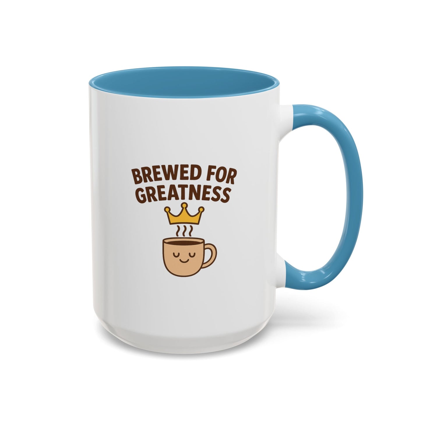 Brewed for Greatness Coffee Mug - Motivational Ceramic Cup, Office Gift, Home Decor, Birthday Present, Tea Lovers