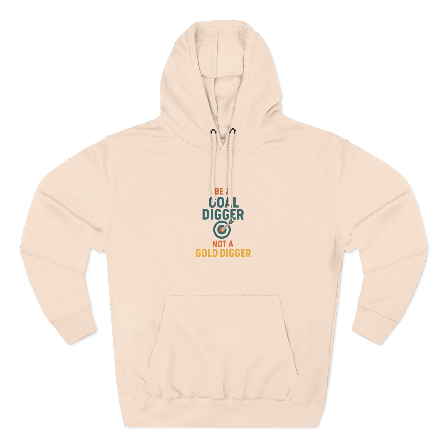 Goal Digger Funny Fleece Hoodie