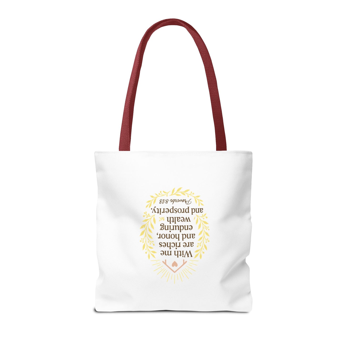 Prosperity Bible Verse Tote Bag