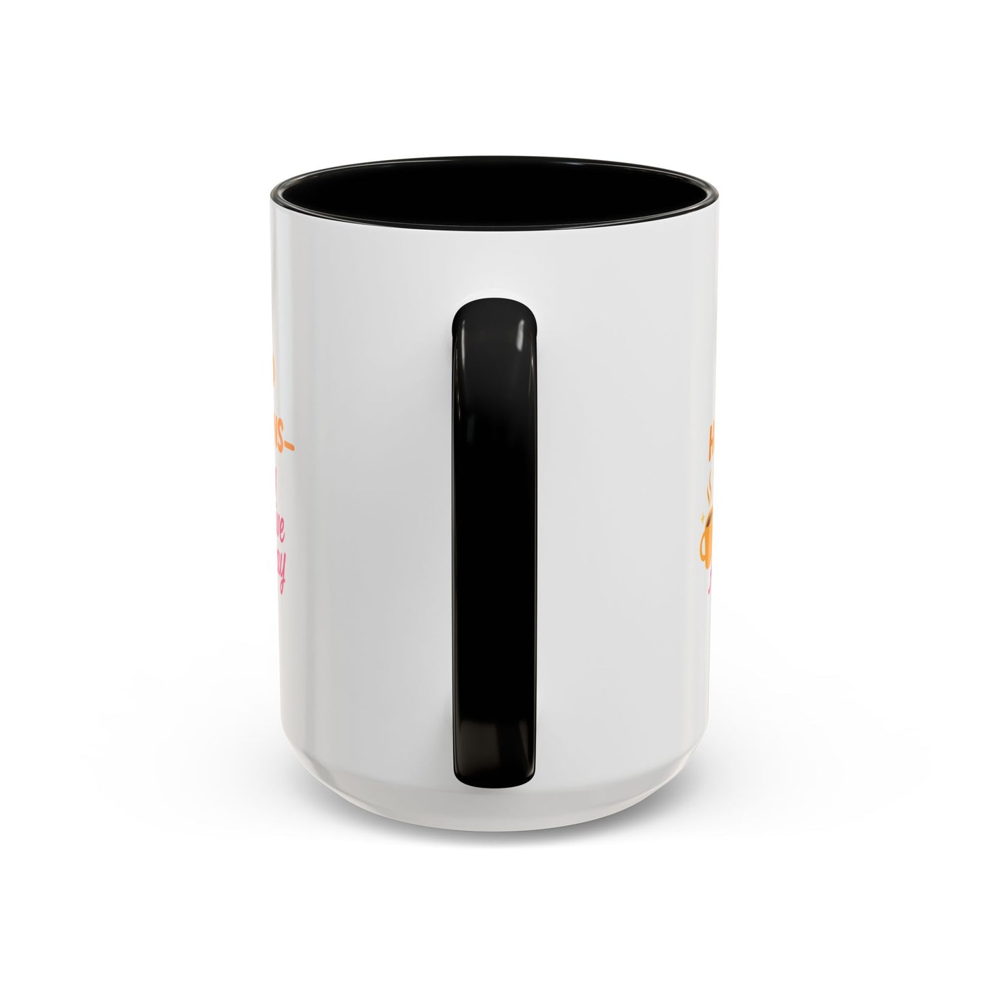 Sip Happens Coffee Mug - Stay Positive Anyway, Gift for Coffee Lovers, Inspirational Mug, Office Decor, Fun Kitchenware
