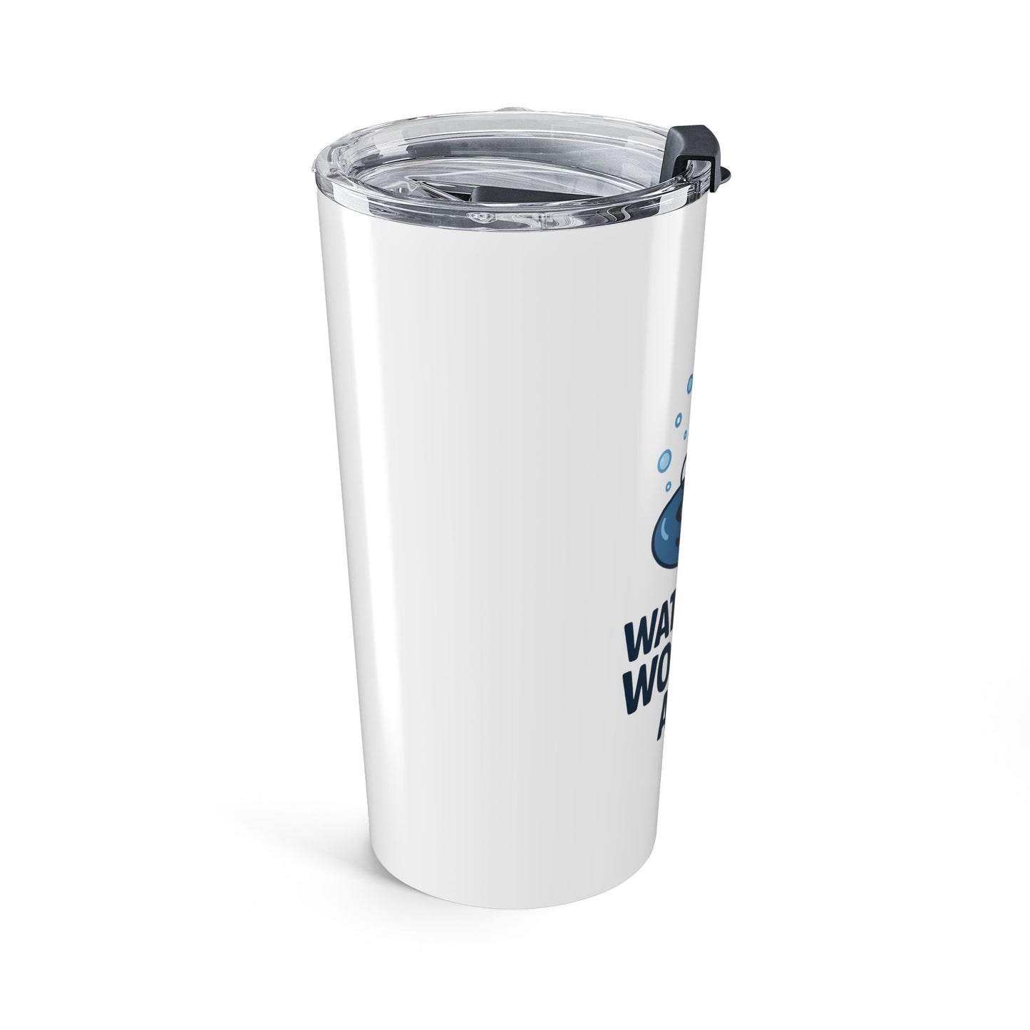 Funny Water Bottle Tumbler | 20oz Insulated Mug | Cute Travel Cup | Gift for Hydration Enthusiasts | Motivational Drinkware | Water [...]