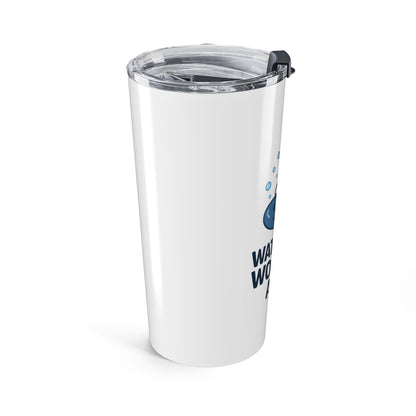 Funny Water Bottle Tumbler | 20oz Insulated Mug | Cute Travel Cup | Gift for Hydration Enthusiasts | Motivational Drinkware | Water [...]