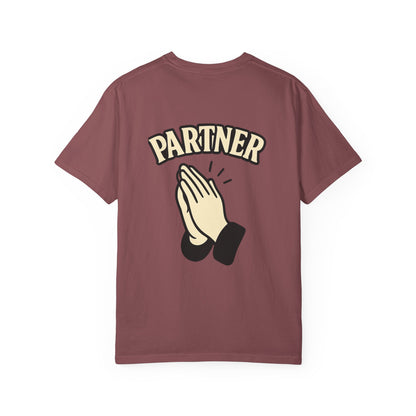Partner Graphic Tee, Unisex T-Shirt, Couples Gift, Relationship Apparel, Casual Streetwear, Cute Partner Shirt