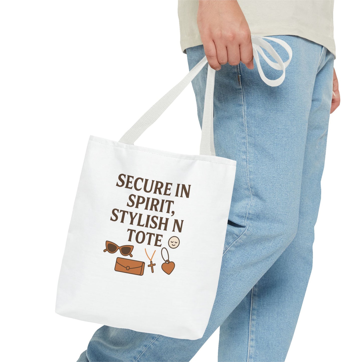 Stylish Tote Bag with Inspirational Quote | Eco-Friendly, Reusable, Perfect for Shopping, Gifts, and Everyday Use