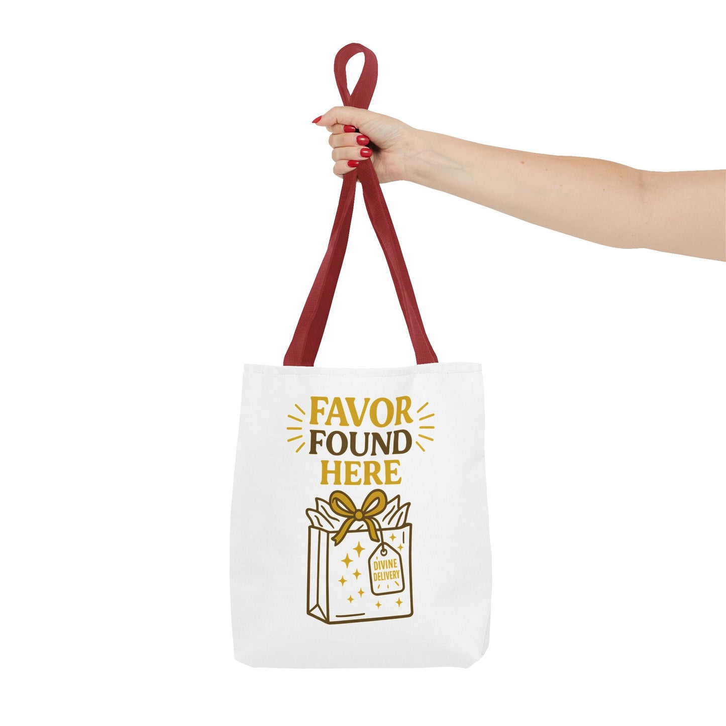 Favor Found Here Tote Bag - Perfect Gift for Celebrations, Party Favors, Birthday, Bridal Shower, Eco-Friendly